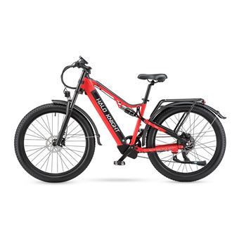 Bicicleta Elétrica HALO KNIGHT H03 | 48V 1000W 19.2Ah | 27.5" | Vermelha - 1