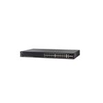 Cisco SF550X-24P-K9 Gerido L3 Fast Ethernet (10/100) Preto 1U Apoio Power over Ethernet (PoE)