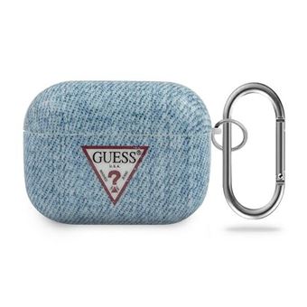 Capa Original Tecido Guess Airpods Pro Azul - 1