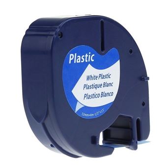 Rotuladora Goeik compatível com DYMO LETRATAG 9 Preto/Amarelo - 1