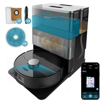 Aspirador Robot com Mopa Cecotec Conga X70 | 240 min | Preto - 1