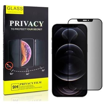 Pelicula Frontal Headcase® Privacy Full Glue 5D Curvo em Vidro Temperado para Apple iPhone 14 - 1