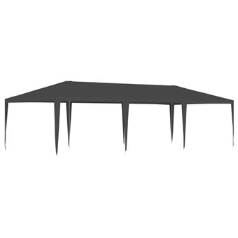 Tenda para Festas vidaXL 4x9 m 90 g/m² antracite - 1