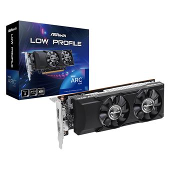 Placa de Vídeo Asrock Intel Arc A310 Low Profile 4GB | Preto - 1