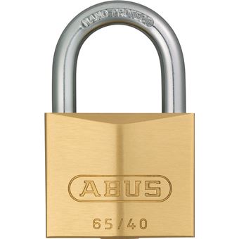 Bloqueio com Chave ABUS 65/40 KD | Latão - 1