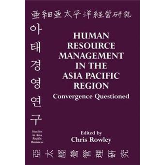 Human Resource Management in the Asia Pacific Region - Convergence Questioned - Hardback - 1998 - 1