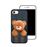 Capa Hapdey para iPhone 7 - 8 Design Urso de Peluche em Silicone Flexível e TPU Preto_2