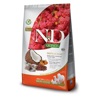 Comida seca para cão Farmina Pet Food SKIN & COAT HERRING Adulto Peixe 2,5 kg - 1