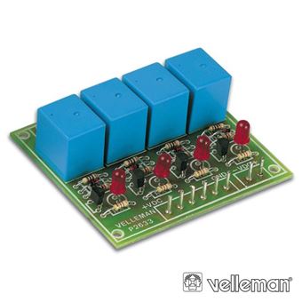 Kit Velleman Placa de Relés - 1