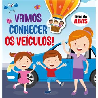 Livro De Abas - Vamos Conhecer Os Veiculos - 1