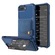 Capa Magunivers PU revestido com folha built-in azul para Apple iPhone 8 Plus/7 Plus/6s Plus/6 Plus 4.7 inch