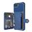 Capa Magunivers PU revestido com folha built-in azul para Apple iPhone 8 Plus/7 Plus/6s Plus/6 Plus 4.7 inch_2