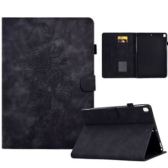 Capa ZURSANA para Samsung Galaxy Tab A7 10,4 " 2022/2020 T503/T509/T500/T505/T507 | Flip | Pele PU | Design de Borboleta em Relevo | Preto - 1