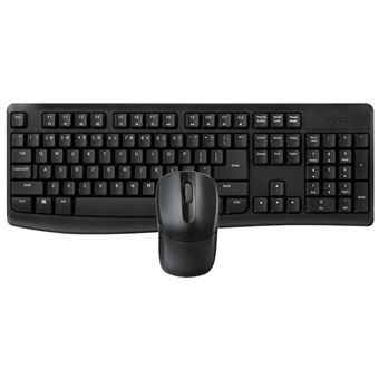 Teclado Wireless + Rato Rapoo X1800Pro | Preto - 1