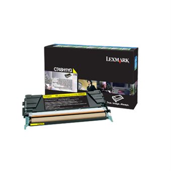 Toner Lexmark C748H1YG | Preto - 1