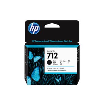Tinteiro HP Tinteiro preto 712 DesignJet de 80 ml - 1