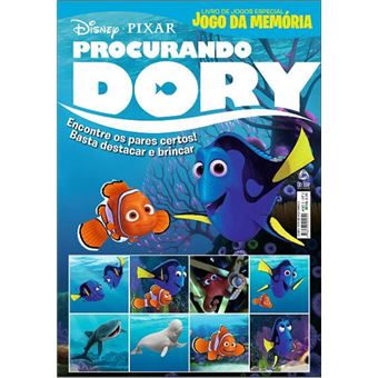 Procurando Dory - Livro de Jogos Especial - Jogo da Memória - 1