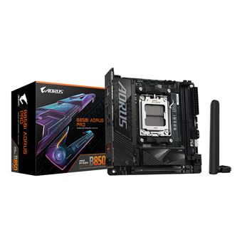 Motherboard GIGABYTE B850I AORUS PRO | Castanho - 1