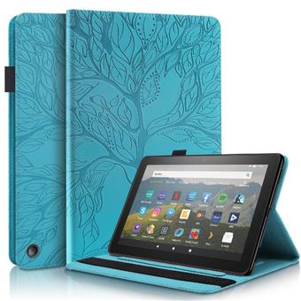 Capa ZURSANA para Tablet Amazon Fire HD 8 Plus 2022 | Porta Canetas | Suporte Ajustável e Proteção Anti - choque - Azul - 1