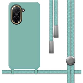 Capa Tumundosmartphone de silicone líquido com fio para Xiaomi Redmi A5 | verde - 1