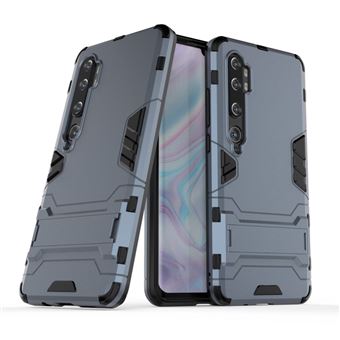 Capa Magunivers para Xiaomi Mi CC9 Pro/Note 10 | TPU | híbrido | Muleta - Azul escuro