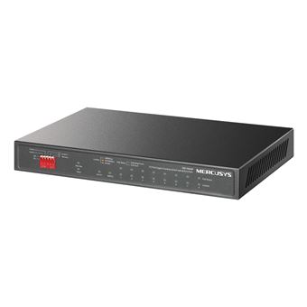 Switch de Rede Mercusys MS110GMP | Preto - 1