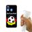 Capa Hapdey para Samsung Galaxy A40 2019 Design Bola de Futebol e Cores da Alemanha em Silicone Flexível e TPU_3