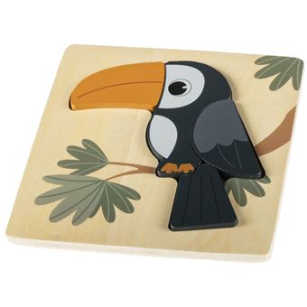 Puzzle de madeira Zopa Toucan - 1
