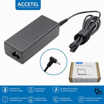 Carregador Accetel Compatível Portátil Toshiba Chromebook 2 Series | 19 V | 2.37A 45 W | 3.0x1.0mm - 1