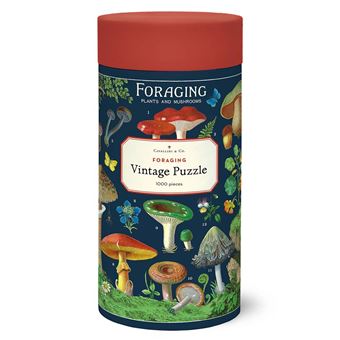 Puzzle Cavallini | 1000 Peças | 55x70cm | Foraging - 1