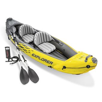 Caiaque Intex Explorer K2 | Cinzento, Amarelo - 1
