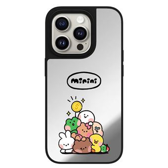 Capa de Silicone Nizzoe SS-651 MagSafe para iPhone 15 PROMAX | Espelho Prateado - 1