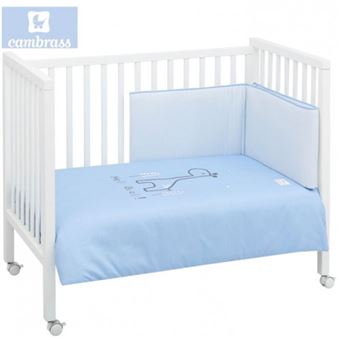 Conjunto para Colcha de 2 Peças Cambrass | F. Girafa Azul 60X120 Cm - 1