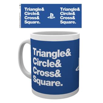 Caneca de Cerâmica GB Eye Playstation Circle Square Cross Triangle - 1