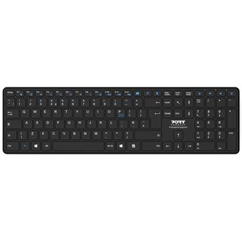 Teclado Wireless Port Designs 900903-R-DE | Idioma: Alemão | Preto - 1