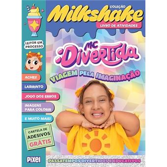 Coleção Milkshake - Mc Divertida: Viagem Pela Imaginação Divirta-Se Com Jogos Em Diferentes Cenários - 1