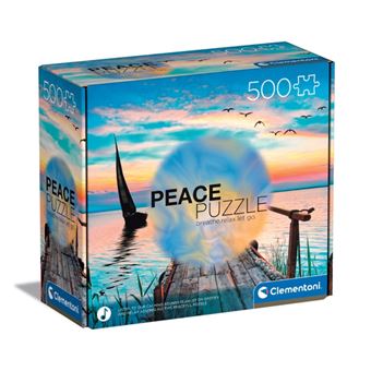 Puzzle Clementoni Peace Collection 35121 | 500 Peças - 1