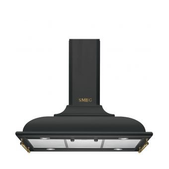 Exaustor para Ilha Smeg KCI19AOE | 90 cm | 820 m³/h | 65 dB | A | Preto - 1