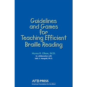 Guidelines and Games for Teaching Efficient Braille Reading - Paperback / softback - 1981 - 1