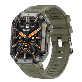 Smartwatch Chronus | Bluetooth | Notificação Push | Rastreamento Outdoor | Pressão | Oxigênio | Verde - 1