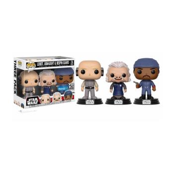 Funko Pop! Star Wars - 3-Pack Lobot Ugnaught Bespin Guard Exclu Pop 10cm - 1