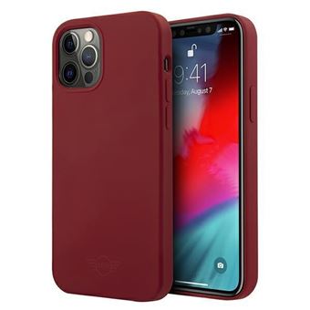 Capa Silicone Mini para Iphone 12/ 12 Pro Vermelho - 1