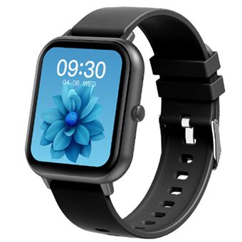 Smartwatch CHRONUS | 1.83" | Monitor de Frequência Cardíaca | Pressão Arterial | IP68 | Preto - 1