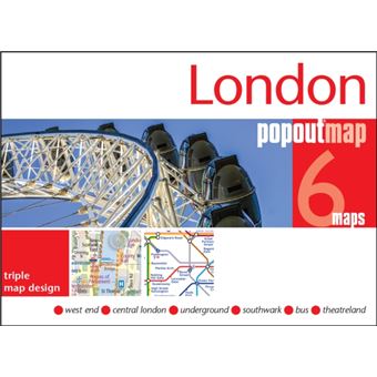London Popout Map By Heartwood Publishing - 1