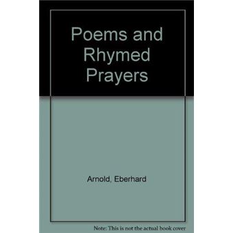 Poems And Rhymed Prayers - 1