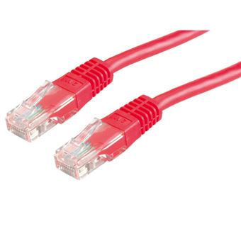 Cabo de Rede Value UTP Patch Cord Cat.6, red 5 m | Vermelho - 1
