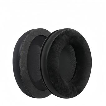 Almofadas para Auscultadores V-REEL para Kingston HyperX Cloud Revolver S | Preto | Tecido de Pelúcia - 1