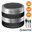 Coluna Bluetooth Portátil Manta Metálica 3W Usb/Sd/Aux/Fm/Bat/Mic_0