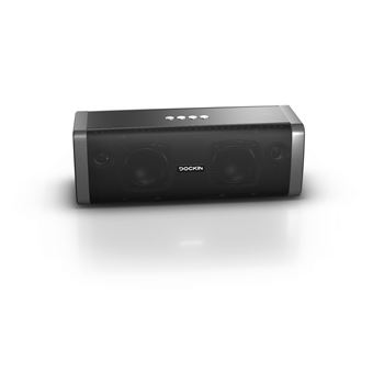 Coluna Portátil Estéreo DOCKIN D Fine | Preto - 1