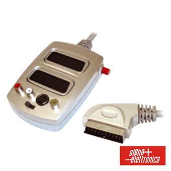 Distribuidor Comutador Scart Alpha-Elettronica M / 2Scart-3Rca-Svhs F - 1